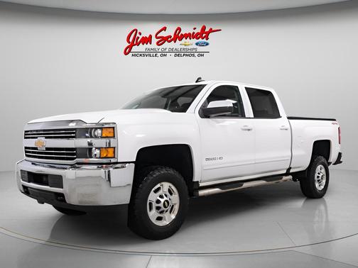 Summit White 2017 Chevrolet Silverado 2500 LT