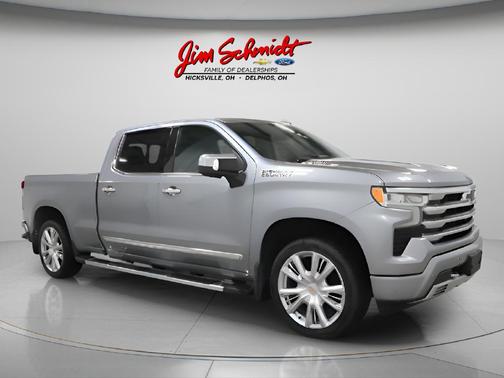 Sterling Grey Metallic 2024 Chevrolet Silverado 1500 High Country