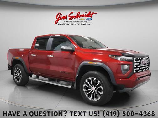 Volcanic Red Tintcoat 2023 GMC Canyon Denali