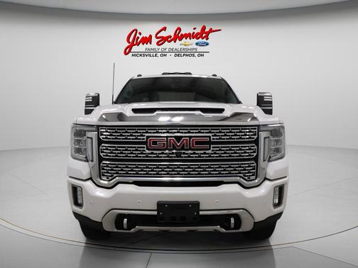 White Frost Tricoat 2021 GMC Sierra 2500 Denali