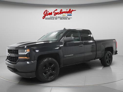 Black 2017 Chevrolet Silverado 1500 WT