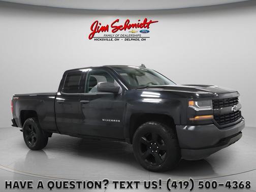 Black 2017 Chevrolet Silverado 1500 WT