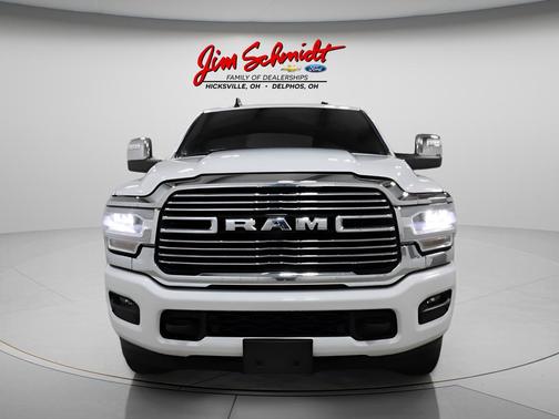 Bright White Clearcoat 2024 RAM 2500 Laramie Crew Cab 4x4 6'4' Box