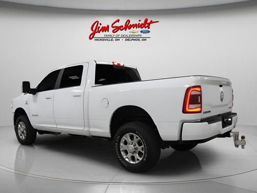 Bright White Clearcoat 2024 RAM 2500 Laramie Crew Cab 4x4 6'4' Box