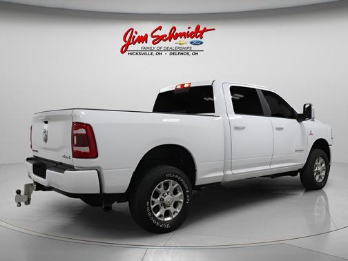 Bright White Clearcoat 2024 RAM 2500 Laramie Crew Cab 4x4 6'4' Box