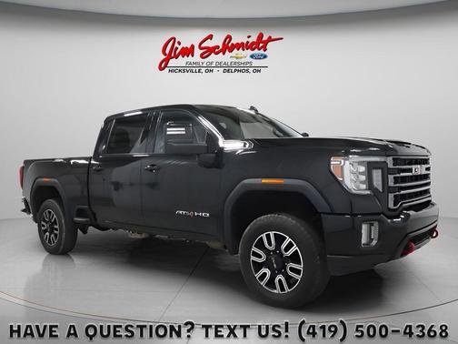 Onyx Black 2022 GMC Sierra 2500 AT4