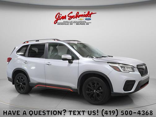 Ice Silver Metallic 2019 Subaru Forester Sport