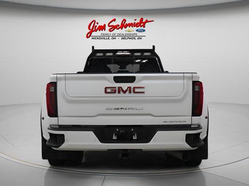 White Frost Tricoat 2025 GMC Sierra 3500 Denali