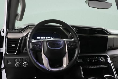 White Frost Tricoat 2025 GMC Sierra 3500 Denali