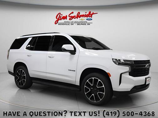 Summit White 2024 Chevrolet Tahoe RST