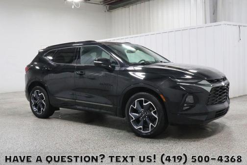 Black 2021 Chevrolet Blazer RS