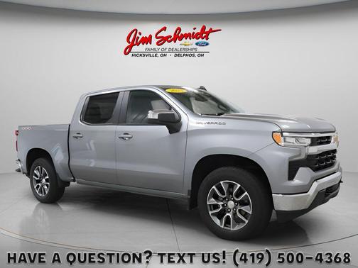 Sterling Gray Metallic 2024 Chevrolet Silverado 1500 LT