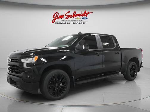 Black 2024 Chevrolet Silverado 1500 RST