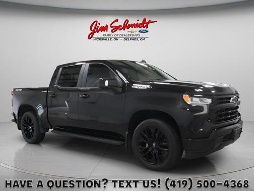 Black 2024 Chevrolet Silverado 1500 RST