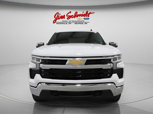 Summit White 2026 Chevrolet Silverado 1500 LT