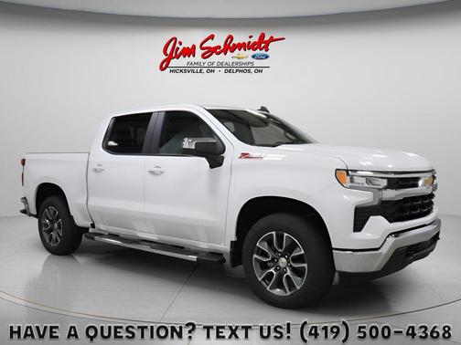 Summit White 2026 Chevrolet Silverado 1500 LT