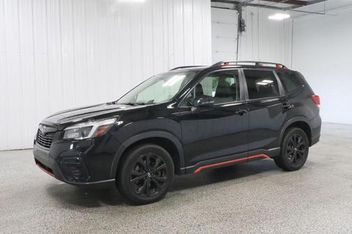 Crystal Black Silica 2021 Subaru Forester Sport