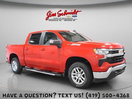 Red Hot 2026 Chevrolet Silverado 1500 LT