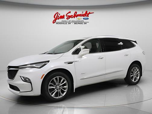 White Frost Tricoat 2023 Buick Enclave Avenir AWD