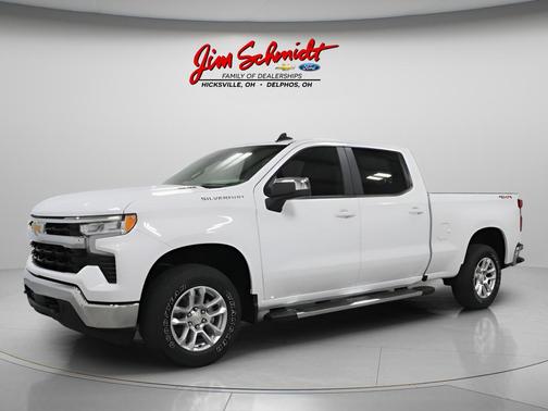 Summit White 2026 Chevrolet Silverado 1500 LT