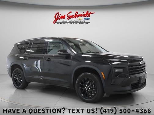 Mosaic Black Metallic 2024 Chevrolet Traverse LT