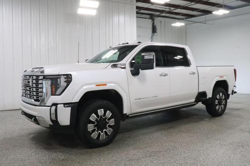 White Frost Tricoat 2024 GMC Sierra 2500 Denali