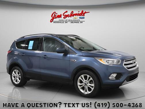 Blue Metallic 2018 Ford Escape SEL