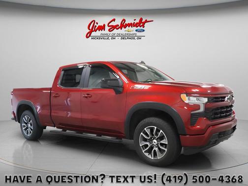 Radiant Red Tintcoat 2025 Chevrolet Silverado 1500 RST