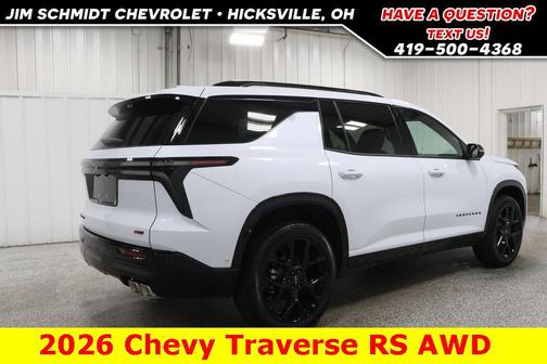 2026 Chevrolet Traverse RS