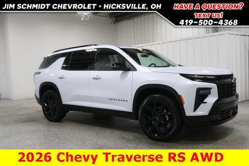 2026 Chevrolet Traverse RS