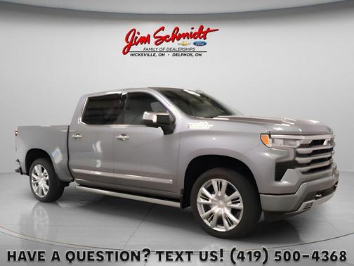Sterling Gray Metallic 2026 Chevrolet Silverado 1500 High Country