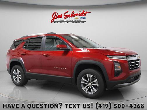 Radiant Red Tintcoat 2026 Chevrolet Equinox 1LT
