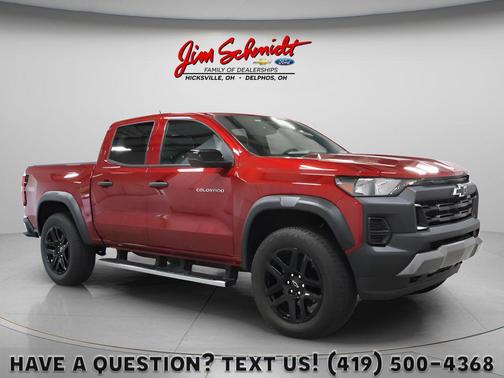 Radiant Red Tintcoat 2024 Chevrolet Colorado Trail Boss