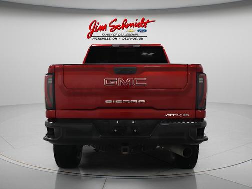 Volcanic Red Tintcoat 2025 GMC Sierra 2500 AT4X