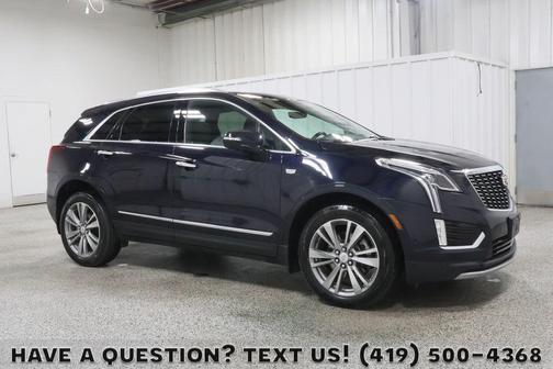 Dark Moon Blue Metallic 2022 Cadillac XT5 Premium Luxury