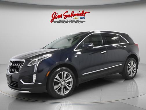Dark Moon Blue Metallic 2022 Cadillac XT5 Premium Luxury