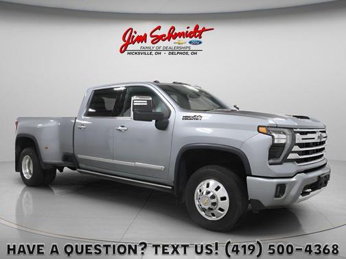 Sterling Grey Metallic 2025 Chevrolet Silverado 3500 High Country