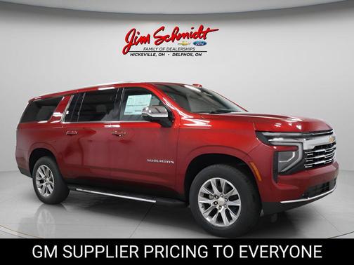 Radiant Red Tintcoat 2026 Chevrolet Suburban Premier