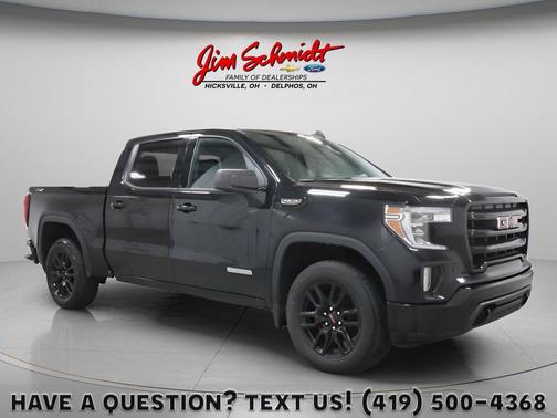 Onyx Black 2022 GMC Sierra 1500 Elevation