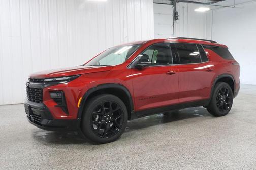 Radiant Red 2025 Chevrolet Traverse RS