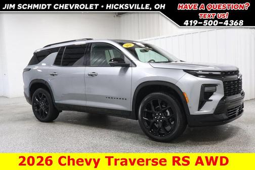 2026 Chevrolet Traverse RS