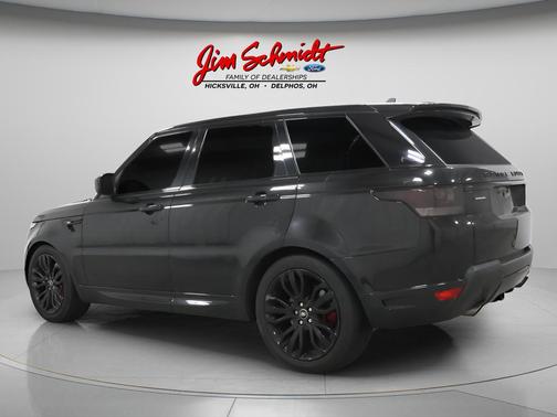 Black 2016 Land Rover Range Rover Sport Supercharged HSE