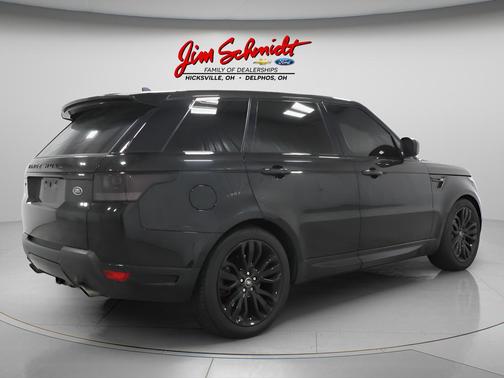 Black 2016 Land Rover Range Rover Sport Supercharged HSE