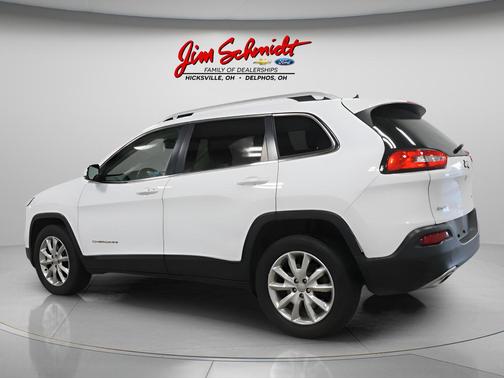 Bright White Clearcoat 2016 Jeep Cherokee Limited