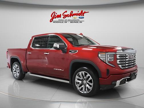 Volcanic Red 2024 GMC Sierra 1500 Denali