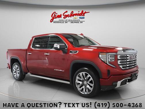 Volcanic Red 2024 GMC Sierra 1500 Denali