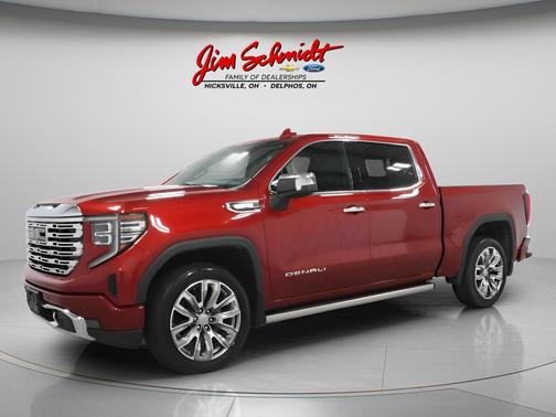 Volcanic Red 2024 GMC Sierra 1500 Denali
