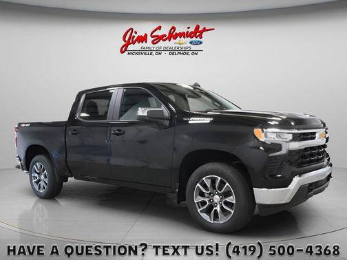 Black 2026 Chevrolet Silverado 1500 LT