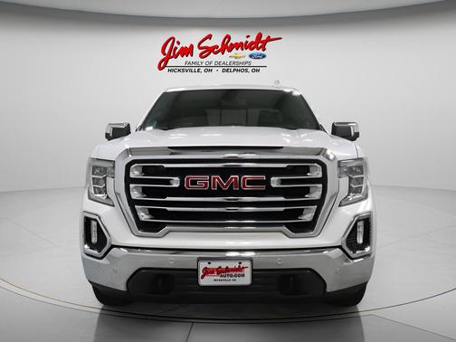 White Frost Tricoat 2019 GMC Sierra 1500 SLT
