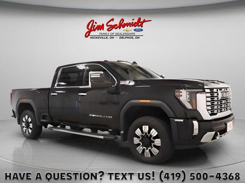 Onyx Black 2024 GMC Sierra 2500 Denali